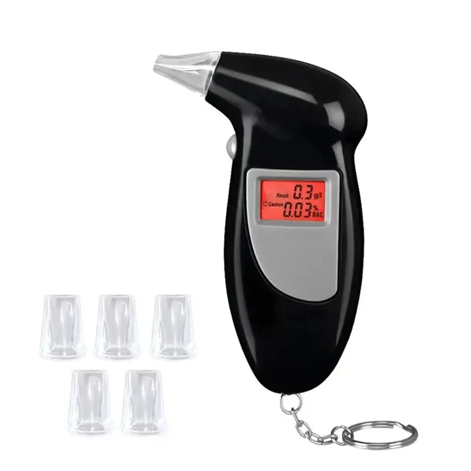 Birds Beak Vehicle Breathalyzer Blowing Digital Display Portable Drink-driving Breathalyzer Detector For Vehicle
