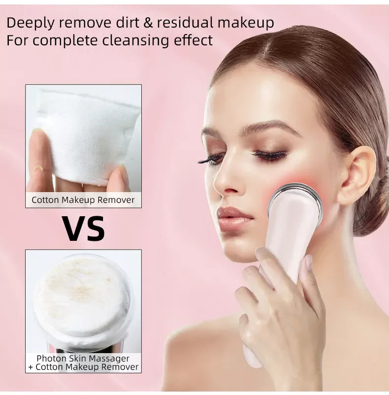 2PCS/3PCS Facial Massager Skin Care Tools 4 in 1 RF EMS Multifunction Firm Device Skin Rejuvenation Wrinkle Removal