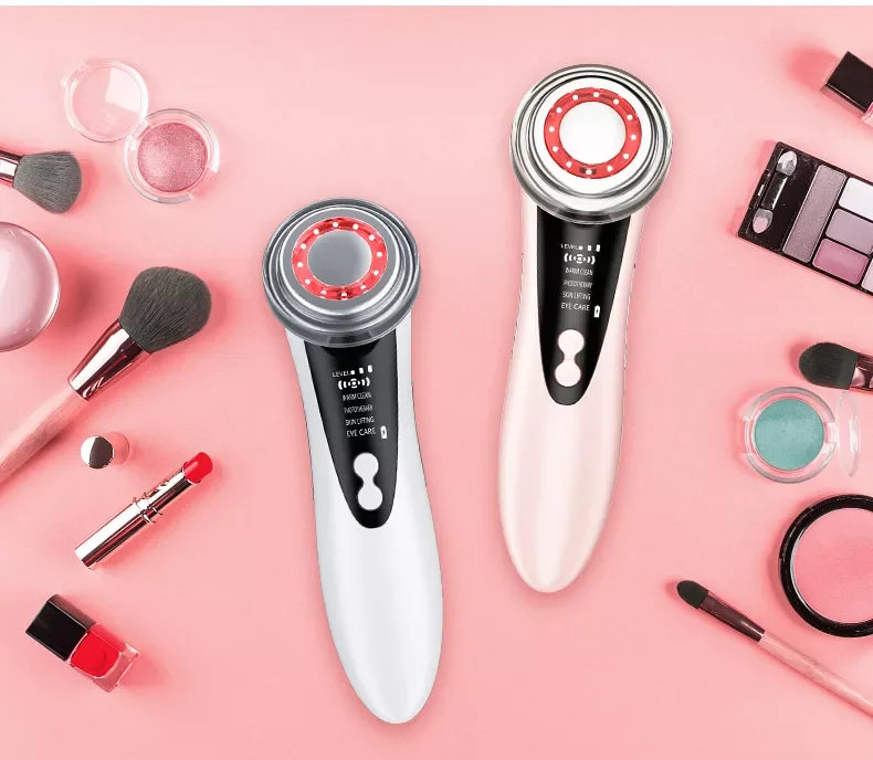 2PCS/3PCS Facial Massager Skin Care Tools 4 in 1 RF EMS Multifunction Firm Device Skin Rejuvenation Wrinkle Removal