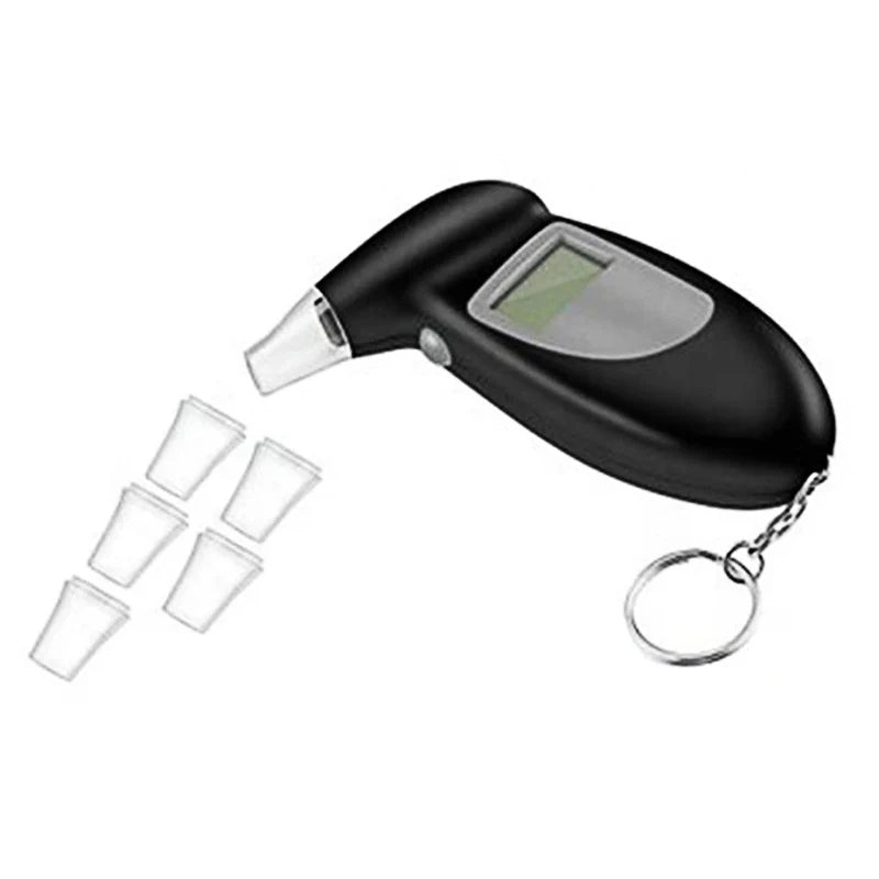Birds Beak Vehicle Breathalyzer Blowing Digital Display Portable Drink-driving Breathalyzer Detector For Vehicle