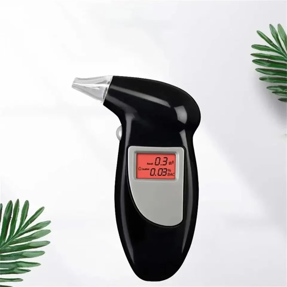Birds Beak Vehicle Breathalyzer Blowing Digital Display Portable Drink-driving Breathalyzer Detector For Vehicle
