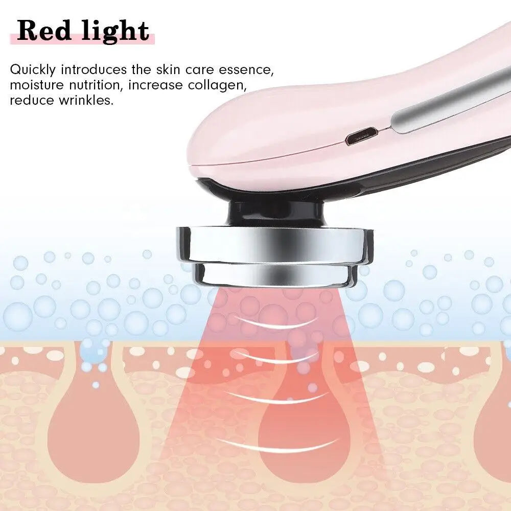 2PCS/3PCS Facial Massager Skin Care Tools 4 in 1 RF EMS Multifunction Firm Device Skin Rejuvenation Wrinkle Removal