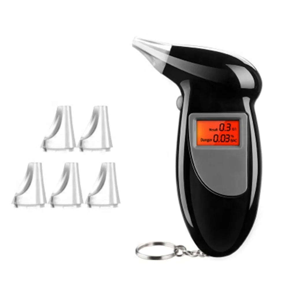 Birds Beak Vehicle Breathalyzer Blowing Digital Display Portable Drink-driving Breathalyzer Detector For Vehicle