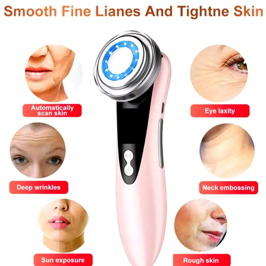 2PCS/3PCS Facial Massager Skin Care Tools 4 in 1 RF EMS Multifunction Firm Device Skin Rejuvenation Wrinkle Removal