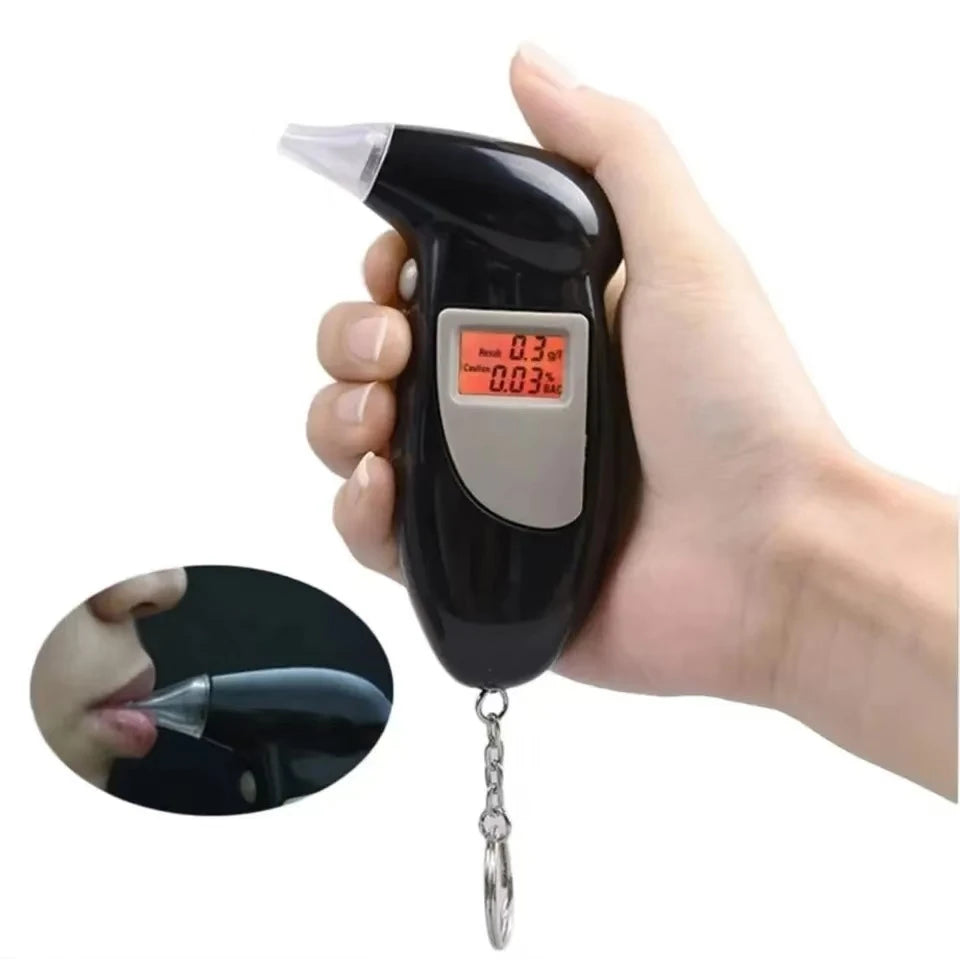 Birds Beak Vehicle Breathalyzer Blowing Digital Display Portable Drink-driving Breathalyzer Detector For Vehicle