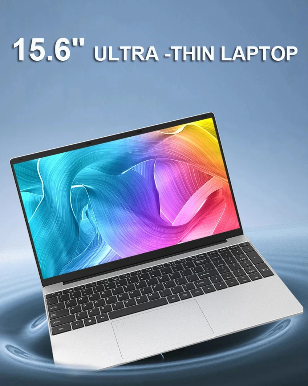 2025 15.6" Windows 11 Pro Laptop Computer Intel Core i7 8500Y 16GB 1TB Laptops Office Computer Fingerprint Unlock Notebook PC