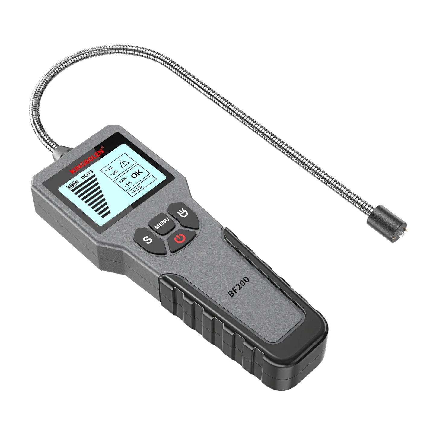 12V Auto Brake Fluid Tester Digital Car Brake Oil Tool BF200 DOT3 DOT4 DOT5.1 LED Indicator check Display Auto Oil Tool PK BF100