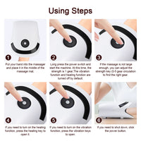 Wireless Electric Hand Massager Air Compression Hot Compress Palm Acupoint Massager Finger Arthritis Numbness Muscle Relaxation