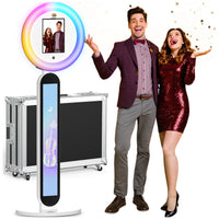 Selfie Stand Photo Booth Machine ipad Photobooth compatible for 10.2-12.9inch ipad  Photo Booth Stand Machine for Party Wedding