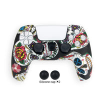 DATA FROG Camo Protective Skin Cover For SONY Playstation 5 Silicone Case Grip for PS5 Controller Accessories