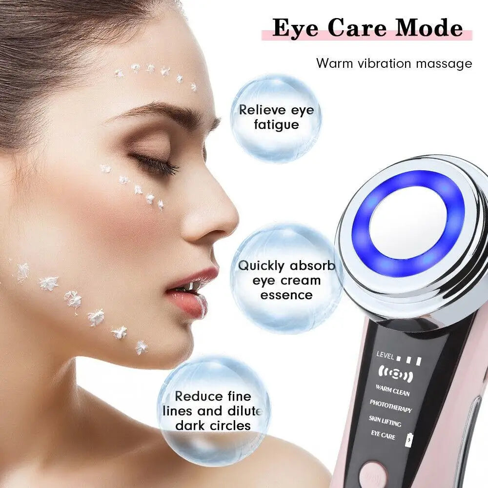 2PCS/3PCS Facial Massager Skin Care Tools 4 in 1 RF EMS Multifunction Firm Device Skin Rejuvenation Wrinkle Removal