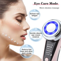 2PCS/3PCS Facial Massager Skin Care Tools 4 in 1 RF EMS Multifunction Firm Device Skin Rejuvenation Wrinkle Removal
