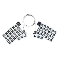 Split Keyboard Wired Ergonomics Keyboard Hot Swap Split-layout Keyboard Support QMK/VIAL Customized PC Gamer Accessories