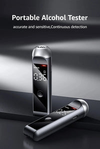 Alcotester Breath Alcohol Tester Breathalyzer Alcoholimetro Digital Detector for Home Display Drunk Driving Car Electronics