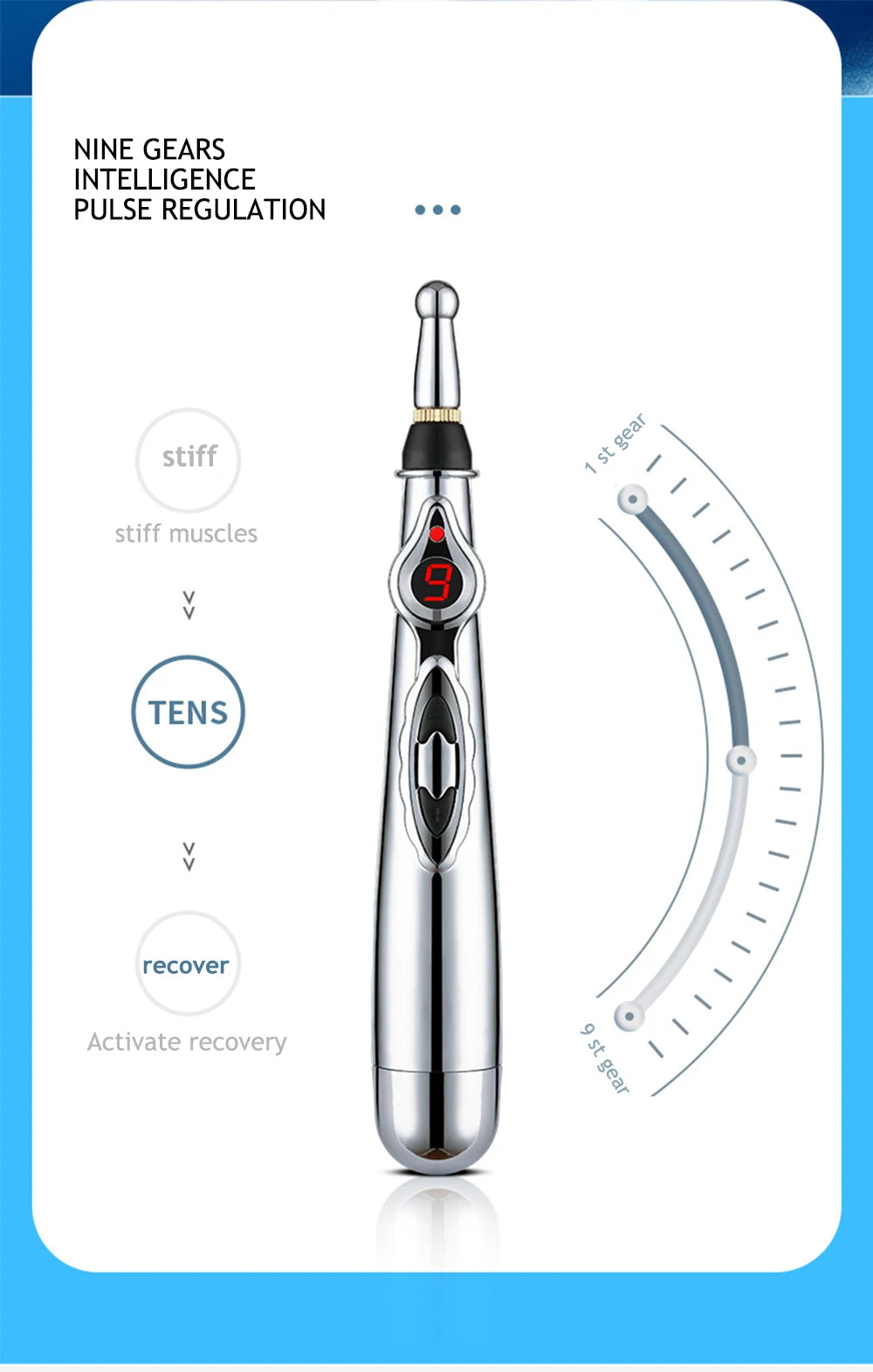 Electronic Acupuncture Pen Acupuncture Point Pen Acupuncture Point Pen Meridian Energy Meridian Pen Acupuncture Acup Massage Pen