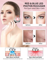 2PCS/3PCS Facial Massager Skin Care Tools 4 in 1 RF EMS Multifunction Firm Device Skin Rejuvenation Wrinkle Removal