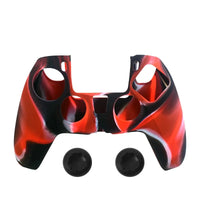 DATA FROG Camo Protective Skin Cover For SONY Playstation 5 Silicone Case Grip for PS5 Controller Accessories