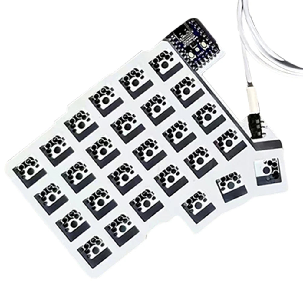 Split Keyboard Wired Ergonomics Keyboard Hot Swap Split-layout Keyboard Support QMK/VIAL Customized PC Gamer Accessories