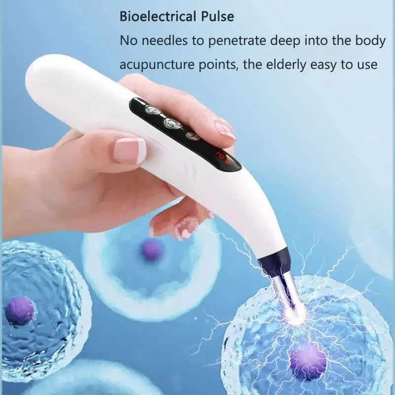 EMS Unit Muscle Stimulator TENS Massager for Pain Relief Therapy Electronic Pulse Muscle Machine Electronic Acupuncture Pen
