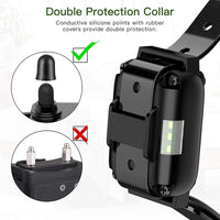 VIP Electric Dog Training Collar Waterproof Dog Bark Collar Pet With Remote Control Rechargeable Anti Barking Device Equipment