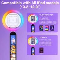 Selfie Stand Photo Booth Machine ipad Photobooth compatible for 10.2-12.9inch ipad  Photo Booth Stand Machine for Party Wedding