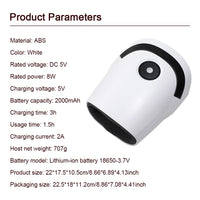 Wireless Electric Hand Massager Air Compression Hot Compress Palm Acupoint Massager Finger Arthritis Numbness Muscle Relaxation