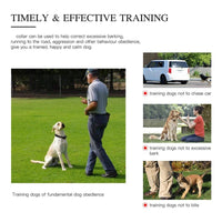 VIP Electric Dog Training Collar Waterproof Dog Bark Collar Pet With Remote Control Rechargeable Anti Barking Device Equipment