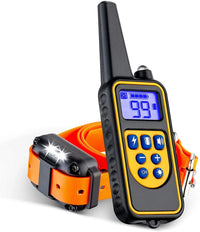 VIP Electric Dog Training Collar Waterproof Dog Bark Collar Pet With Remote Control Rechargeable Anti Barking Device Equipment