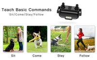 VIP Electric Dog Training Collar Waterproof Dog Bark Collar Pet With Remote Control Rechargeable Anti Barking Device Equipment