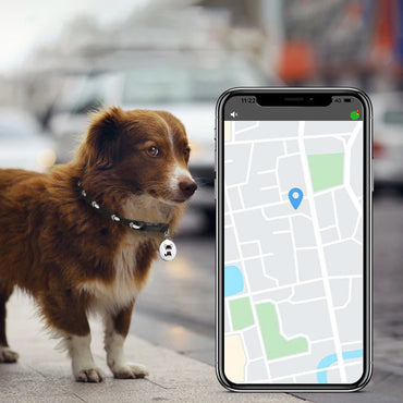 Pet Anti-Lost GPS Tracker Bluetooth-compatible Smart Activity Tracker Waterproof for Dogs Cats Kids Pets Keychain Wallet Luggage