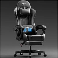 HLDIRECT Gaming Chair, Video Game Chair, Gamer Computer Chair, Ergonomic Gaming Chairs for Adults with Headrest and Lumbar Suppo