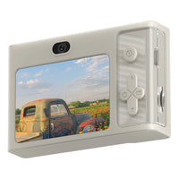 2.4 Inch Kids Digital Camera 1080P 48MP Retro Students Camera 8 X Zoom Compact Camera Camcorder for Beginner Photography