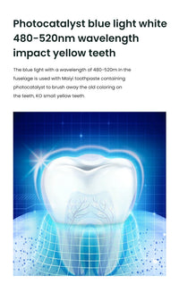 Electric U-Shaped Toothbrush for Adults - Soft-Bristles Teeth Whitening Kit, Oral Care with Auto-Timing & 360° Gum Protection