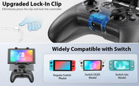 Adjustable Switch Pro Controller Handle Bracket Game Accessories Gamepad Clip Clamp Holder Mount