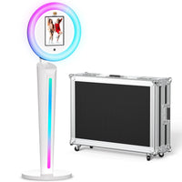 Selfie Stand Photo Booth Machine ipad Photobooth compatible for 10.2-12.9inch ipad  Photo Booth Stand Machine for Party Wedding