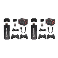 4K HD Wireless Controllers 40000+ Games 2.4G Arcade Console Support TF Card Expansion TV Mini Game Console Max 256GB for PS1