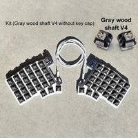 Split Keyboard Wired Ergonomics Keyboard Hot Swap Split-layout Keyboard Support QMK/VIAL Customized PC Gamer Accessories