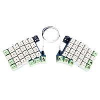 Split Keyboard Wired Ergonomics Keyboard Hot Swap Split-layout Keyboard Support QMK/VIAL Customized PC Gamer Accessories