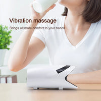Wireless Electric Hand Massager Air Compression Hot Compress Palm Acupoint Massager Finger Arthritis Numbness Muscle Relaxation