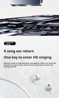 HD Screen HiFi Sound Neckband Long battery Life Wireless Bluetooth5.4 Headphones Earphones Sports Gamer Headsets Noise Reduction