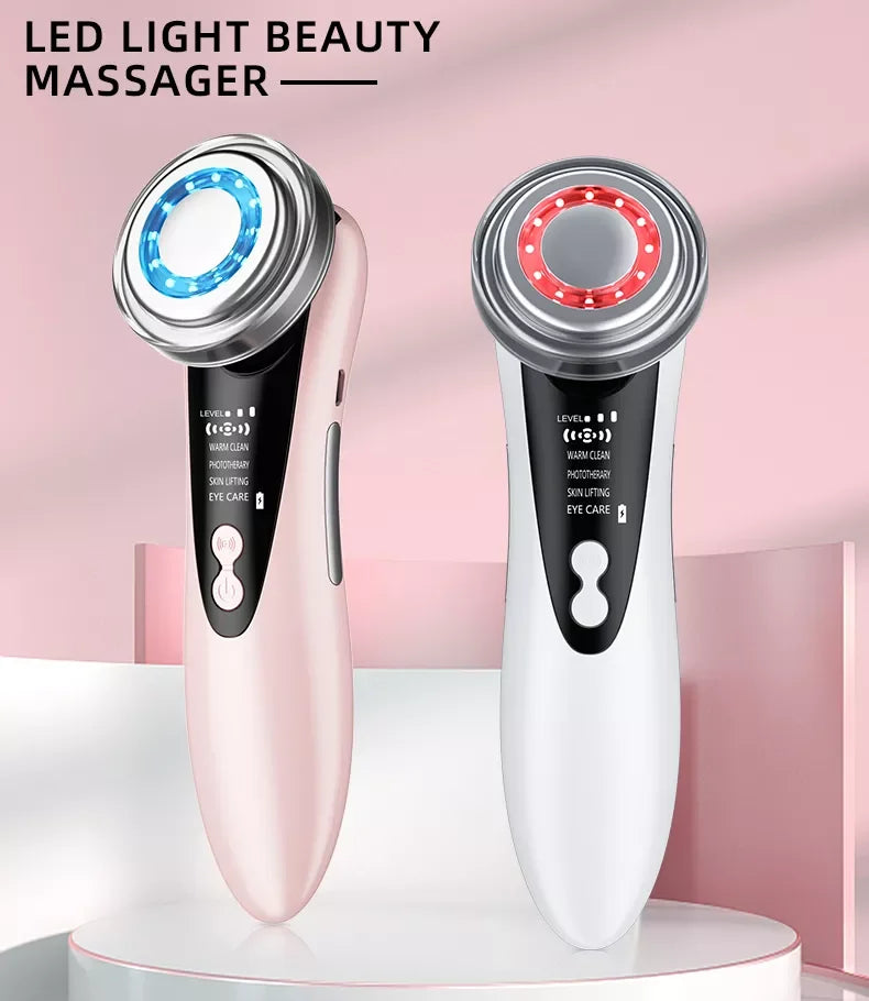 2PCS/3PCS Facial Massager Skin Care Tools 4 in 1 RF EMS Multifunction Firm Device Skin Rejuvenation Wrinkle Removal