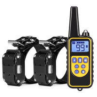 VIP Electric Dog Training Collar Waterproof Dog Bark Collar Pet With Remote Control Rechargeable Anti Barking Device Equipment