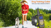 VIP Electric Dog Training Collar Waterproof Dog Bark Collar Pet With Remote Control Rechargeable Anti Barking Device Equipment