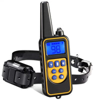 VIP Electric Dog Training Collar Waterproof Dog Bark Collar Pet With Remote Control Rechargeable Anti Barking Device Equipment