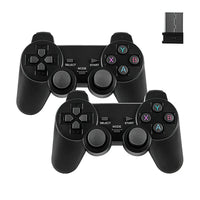 4K HD Wireless Controllers 40000+ Games 2.4G Arcade Console Support TF Card Expansion TV Mini Game Console Max 256GB for PS1