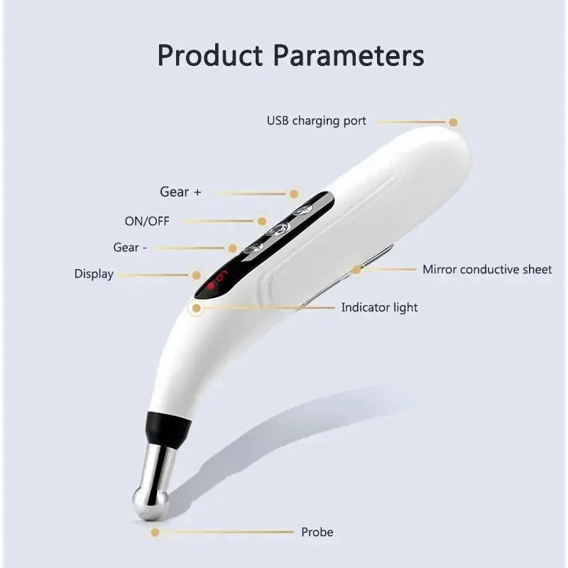 EMS Unit Muscle Stimulator TENS Massager for Pain Relief Therapy Electronic Pulse Muscle Machine Electronic Acupuncture Pen