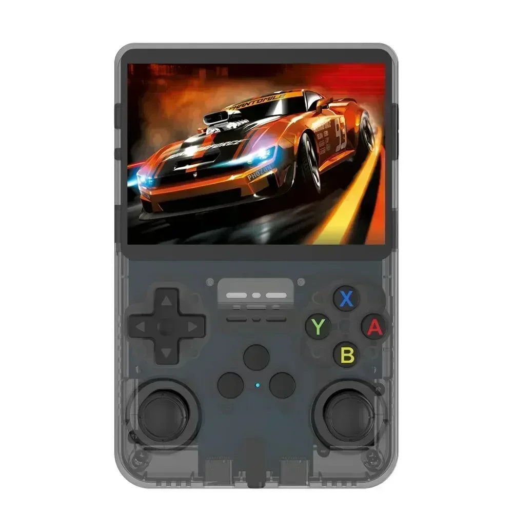 Open Source R36S Retro Handheld Video Game Console Linux System 3.5 Inch IPS Screen Portable Pocket Video Player R36S 64GB Games