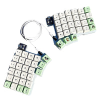 Split Keyboard Wired Ergonomics Keyboard Hot Swap Split-layout Keyboard Support QMK/VIAL Customized PC Gamer Accessories