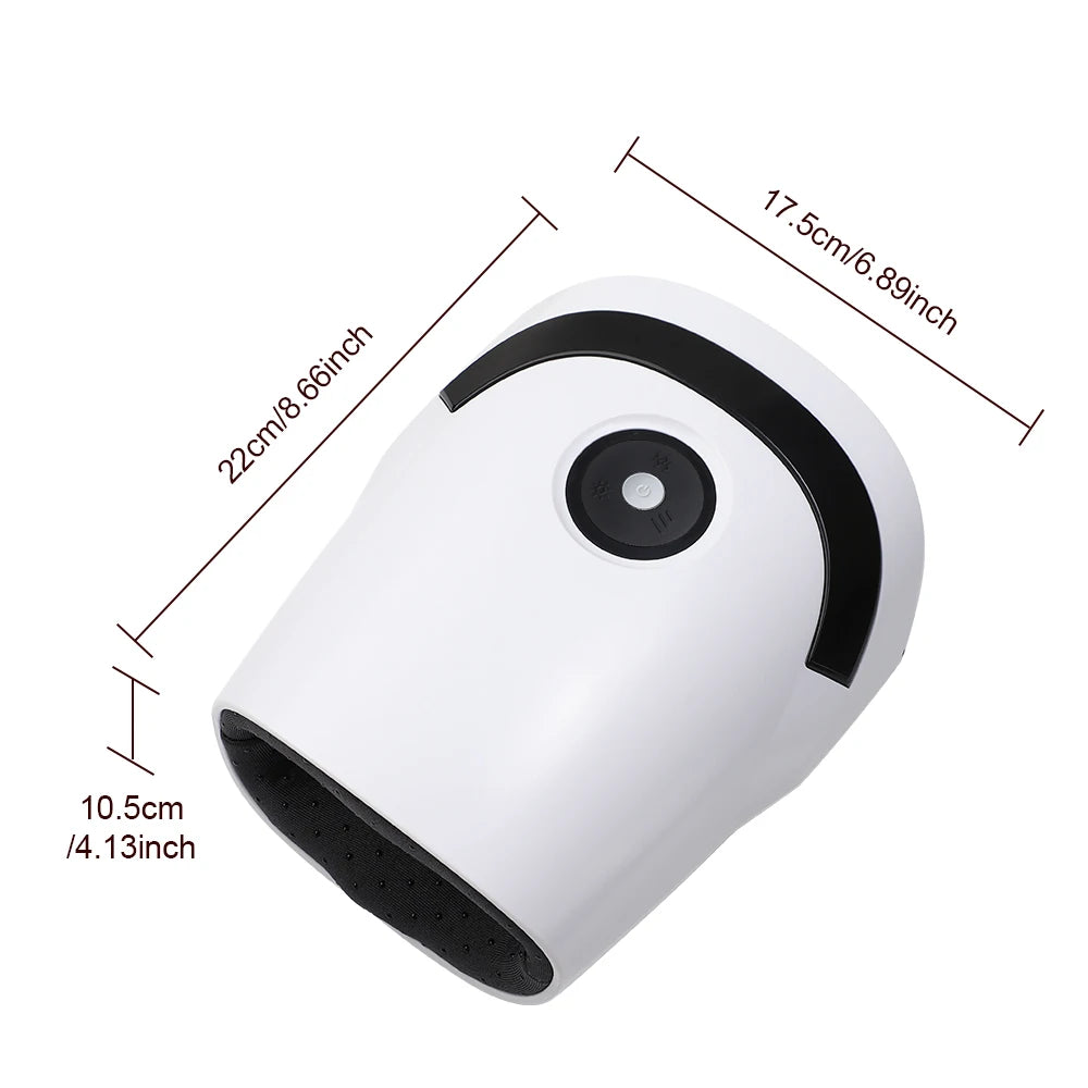 Wireless Electric Hand Massager Air Compression Hot Compress Palm Acupoint Massager Finger Arthritis Numbness Muscle Relaxation